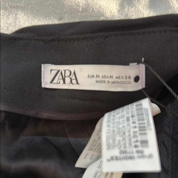Zara New Black Mini Skirt for Work or Play Size Medium - Picture 6 of 8